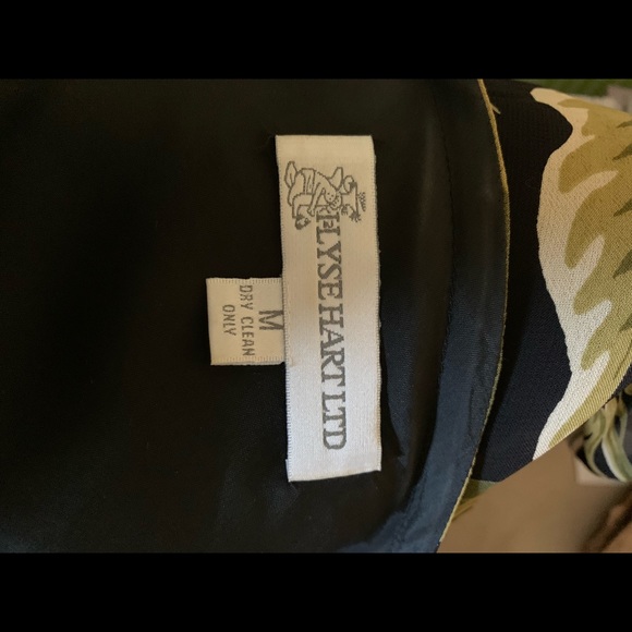 2pc ladies top and skirt, TOP size med.,sheer fabric w/body lined. Top 26” long. - Picture 7 of 7